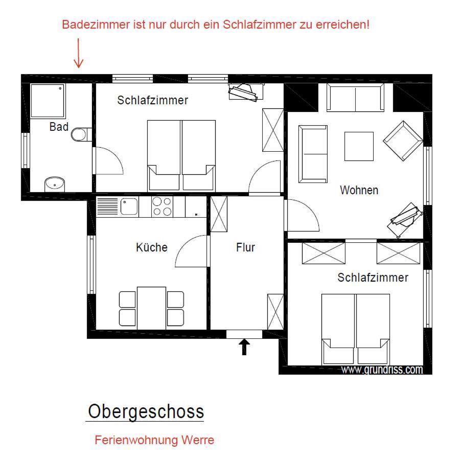 Tal-Residenz Werre-Og Und Bega-Eg Apartment บาดซัลซูเฟลน ภายนอก รูปภาพ
