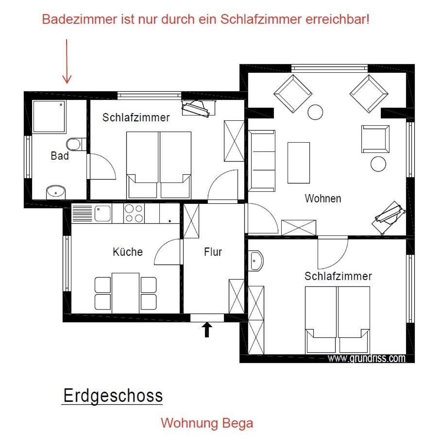 Tal-Residenz Werre-Og Und Bega-Eg Apartment บาดซัลซูเฟลน ภายนอก รูปภาพ